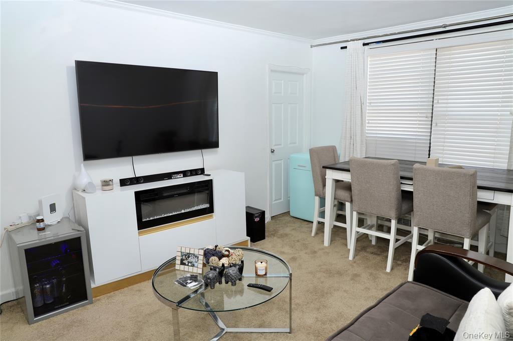 150-29 72nd Road, Unit 5C Queens, NY 11367 - Photo 16 of 34 a living room with furniture and a flat screen tv