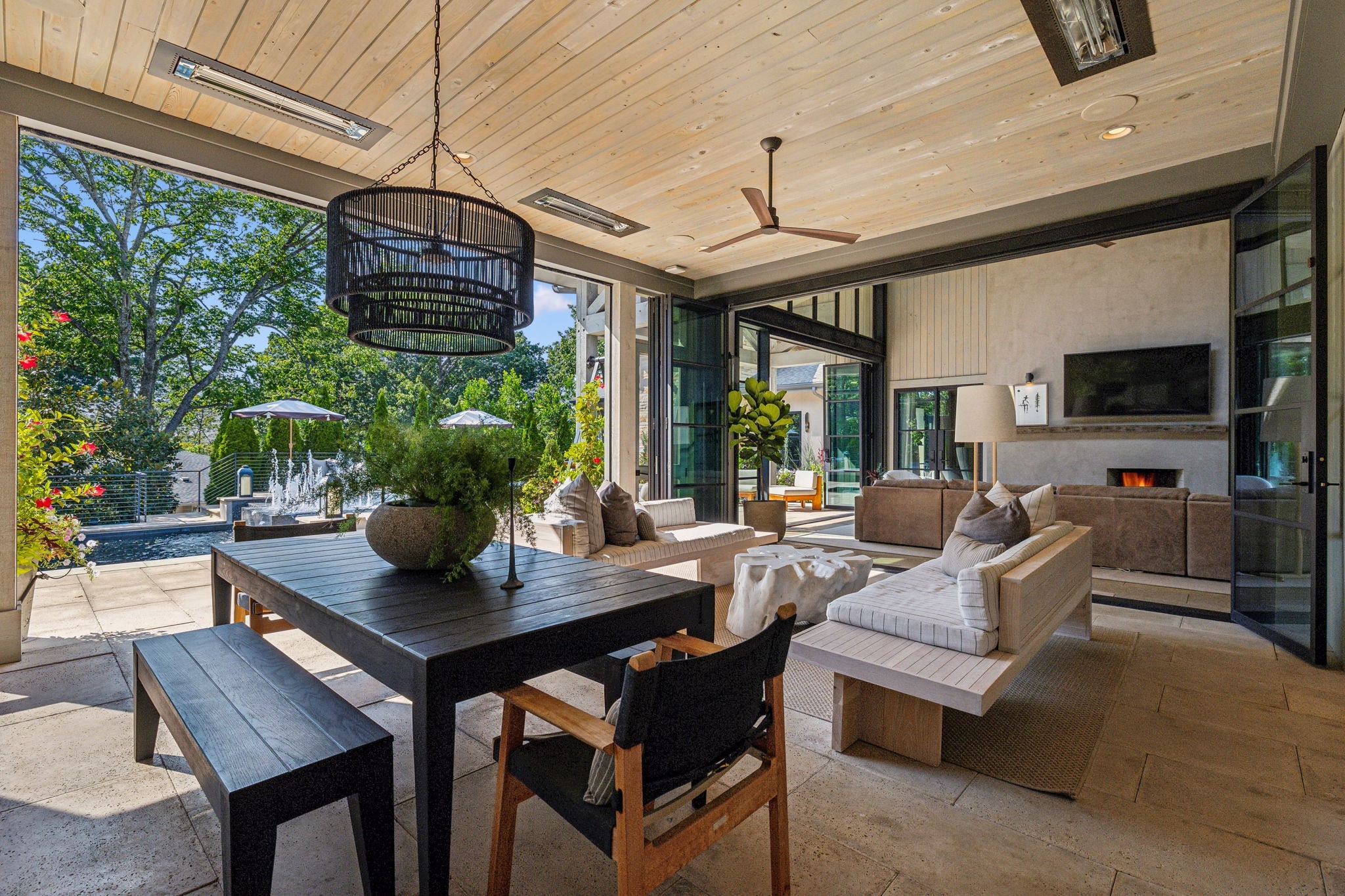 3401 Trimble Road Nashville, TN 37215 - Photo 21 of 55 a outdoor space with patio furniture and a potted plant