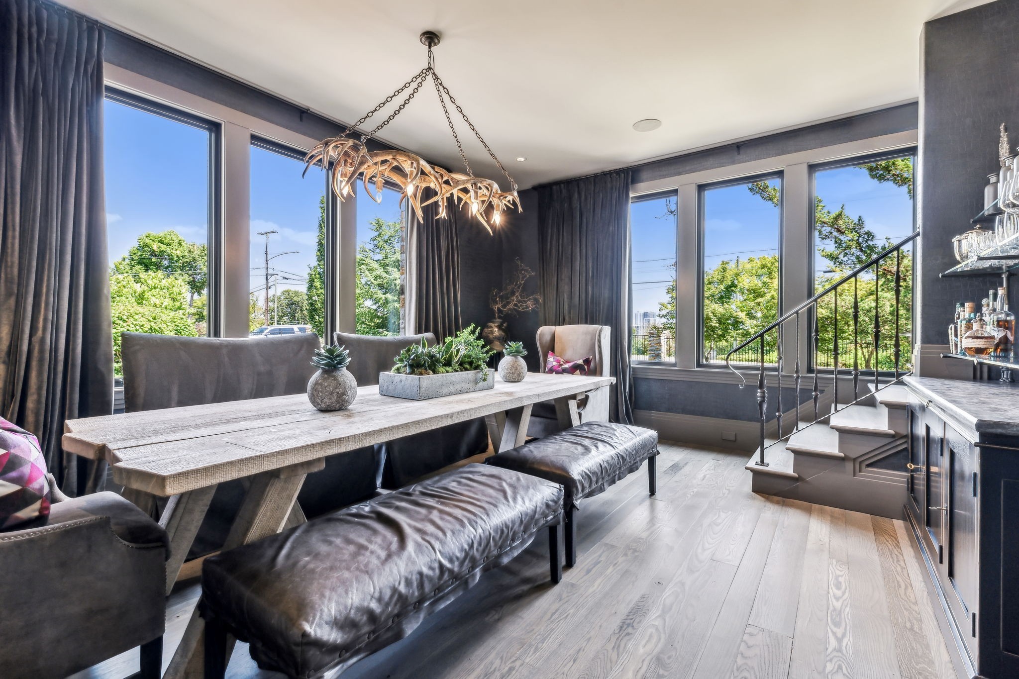 3401 Trimble Road Nashville, TN 37215 - Photo 32 of 55 a living room with furniture and a large window