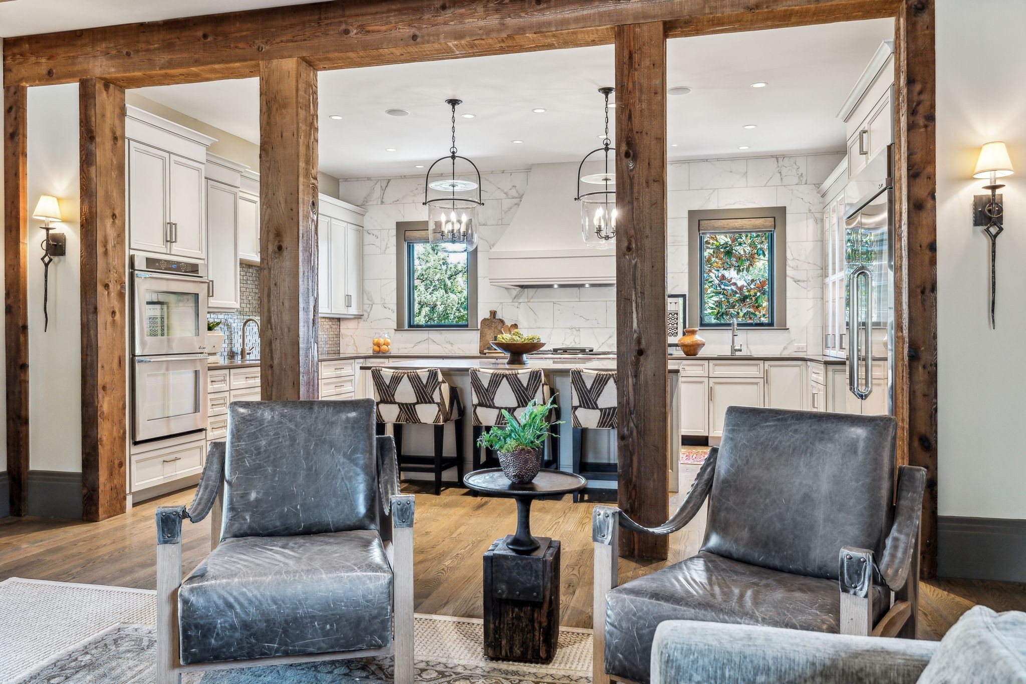 3401 Trimble Road Nashville, TN 37215 - Photo 9 of 55 a living room with furniture and a chandelier