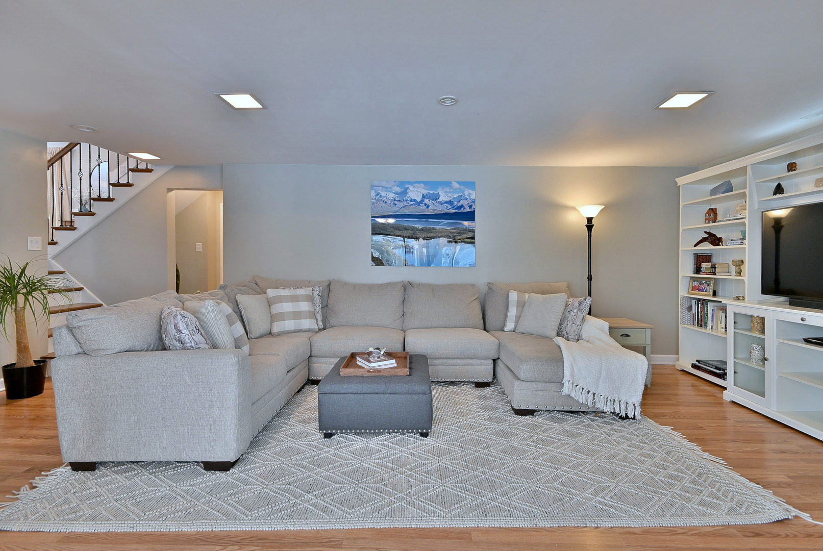 366 Marion Street Elmhurst, IL 60126 - Photo 22 of 41 a living room with furniture and a flat screen tv