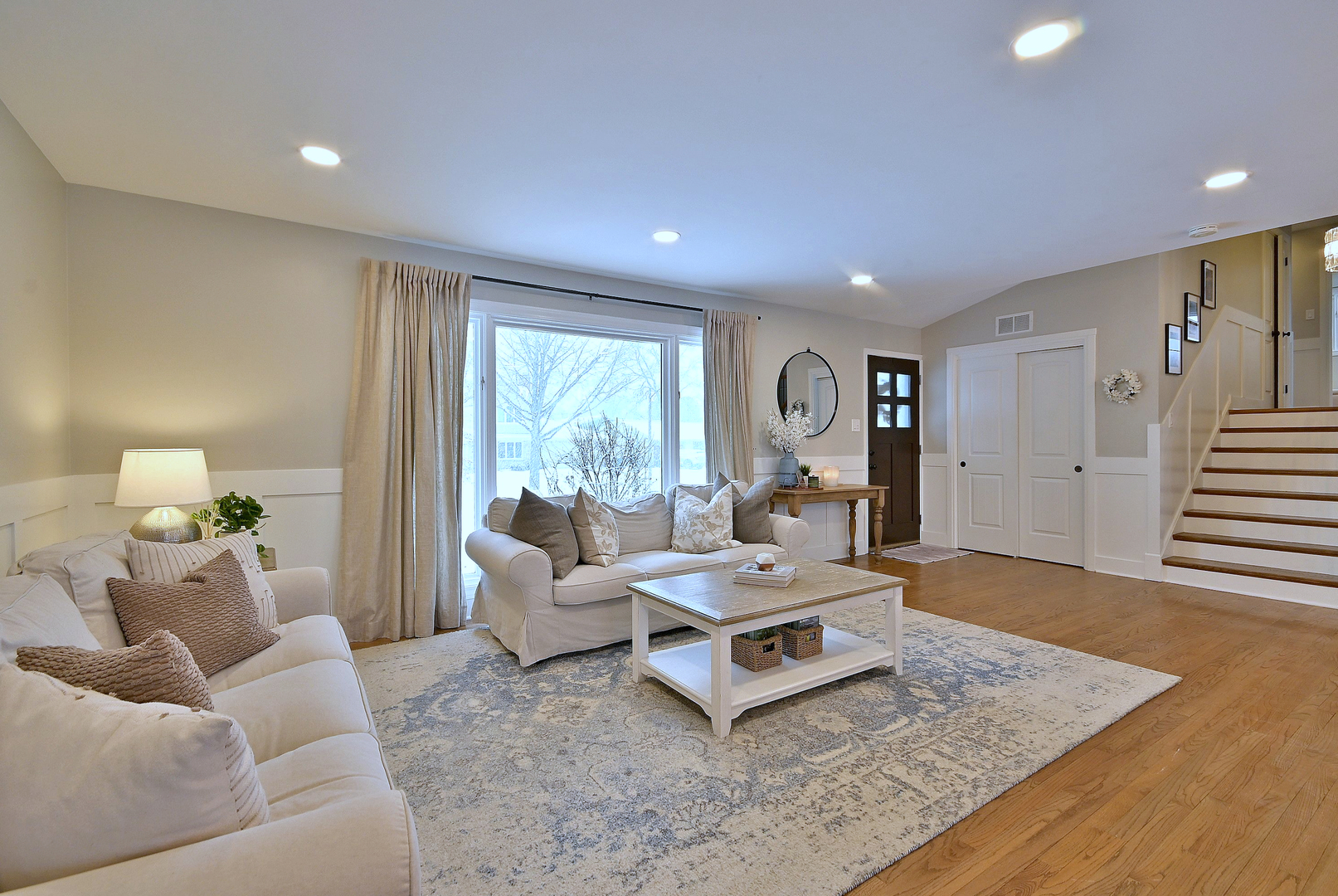 366 Marion Street Elmhurst, IL 60126 - Photo 4 of 41 a living room with furniture and wooden floor