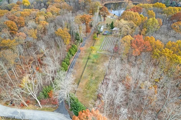 a bird view of a house