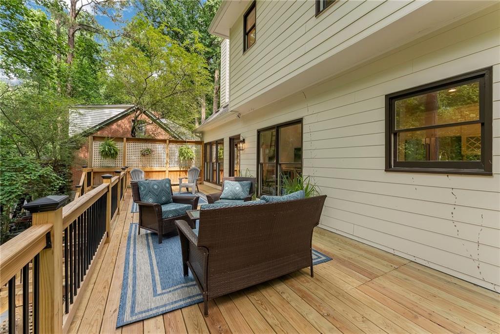 411 Chelsea Circle Northeast Atlanta, GA 30307 - Photo 38 of 42 a view of outdoor space yard and patio