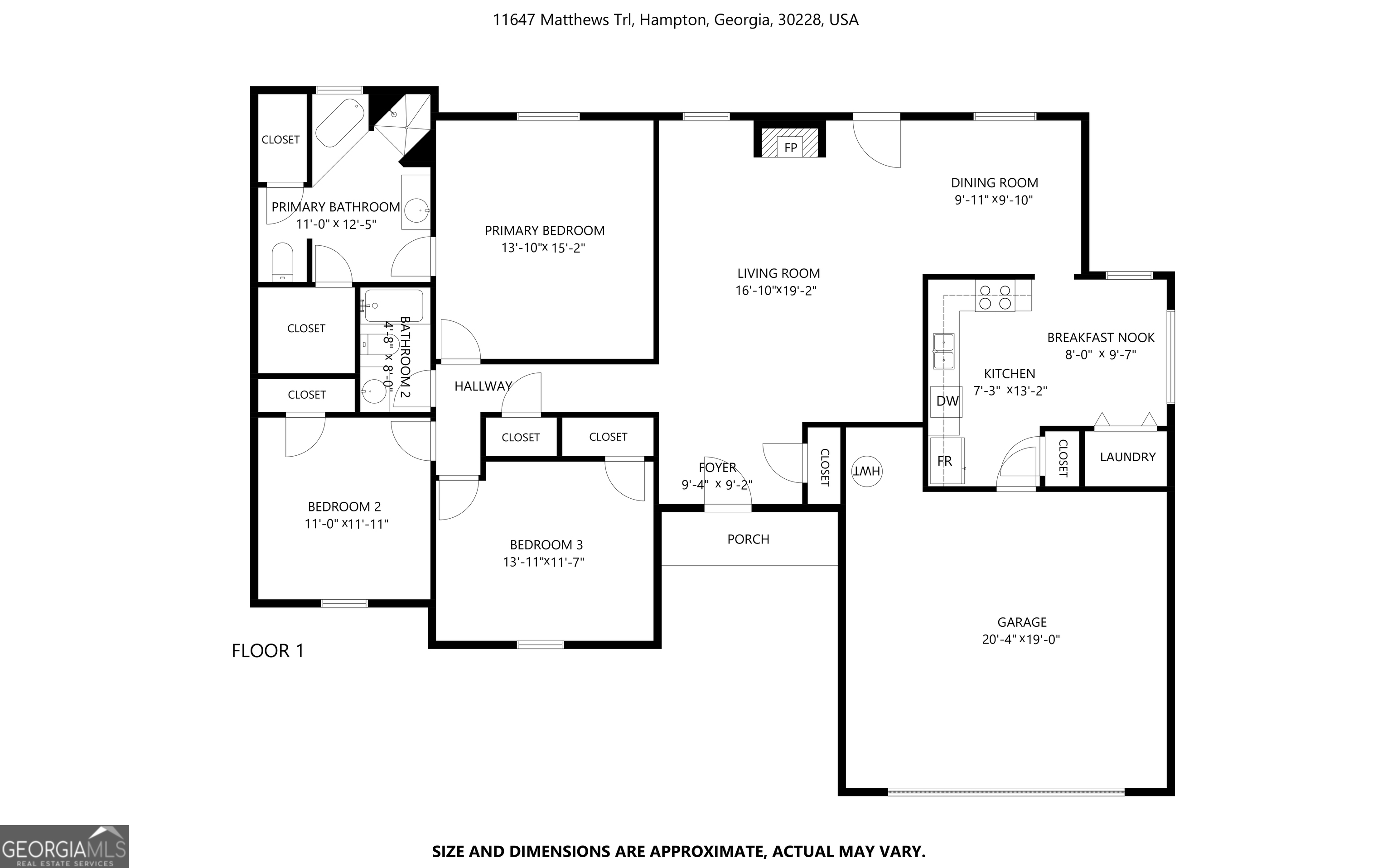 11647 Matthews Trail Hampton, GA 30228 - Photo 18 of 18 a picture of a book and a white refrigerator