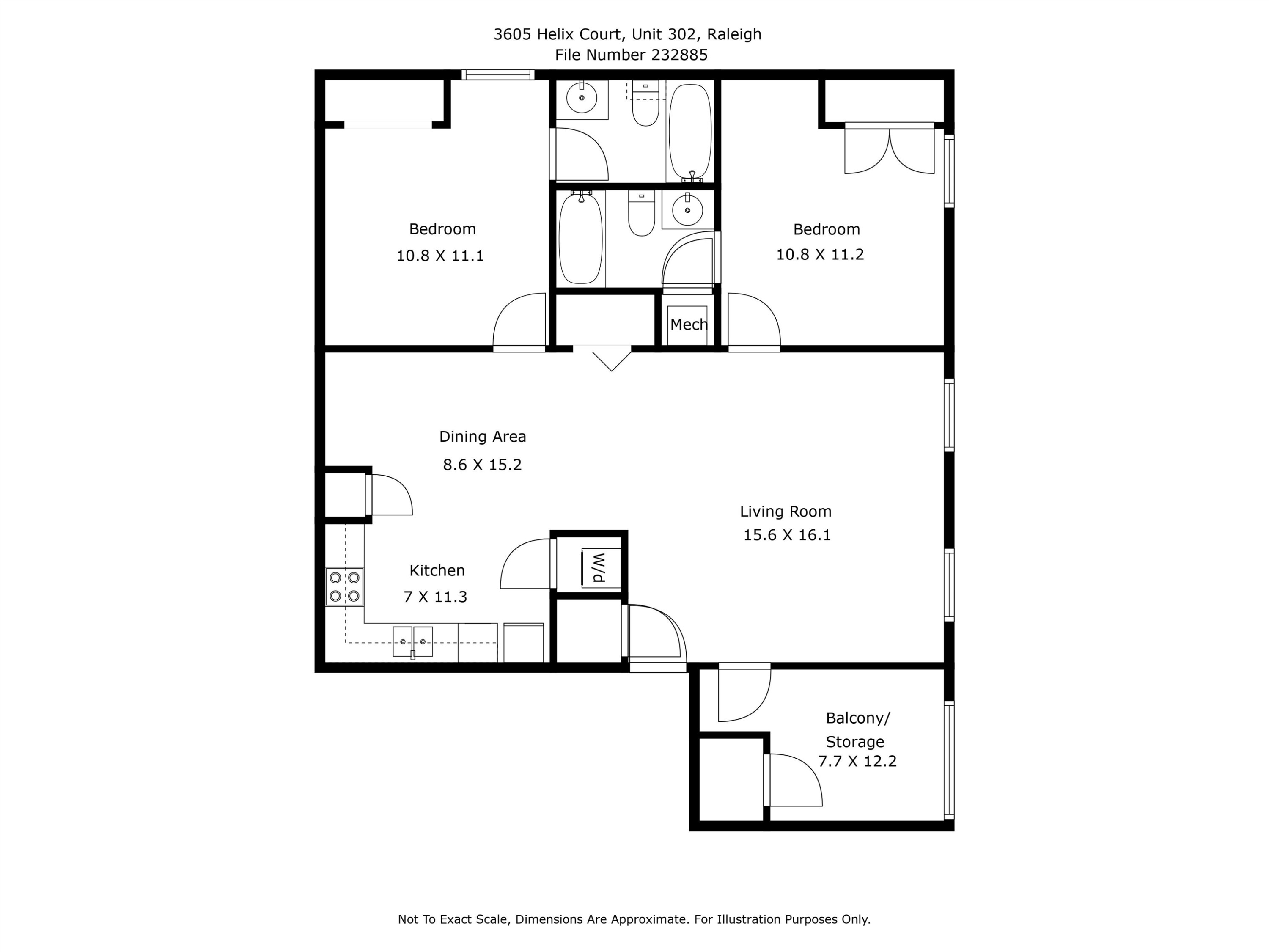 3605 Helix Court, Unit 302 Raleigh, NC 27606 - Photo 21 of 21 Photo 21