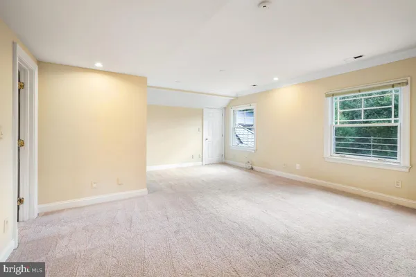 a view of a livingroom with a window
