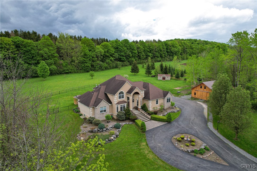 2660 Oconnell Road LaFayette, NY 13084 - Photo 1 of 1 Recently build barn and shed shown on the right an