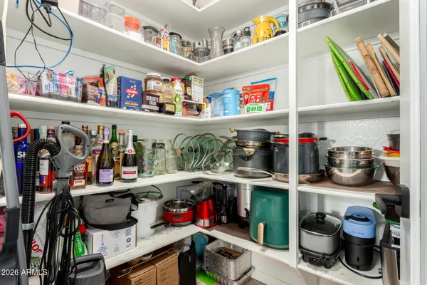 a view of storage and utility room