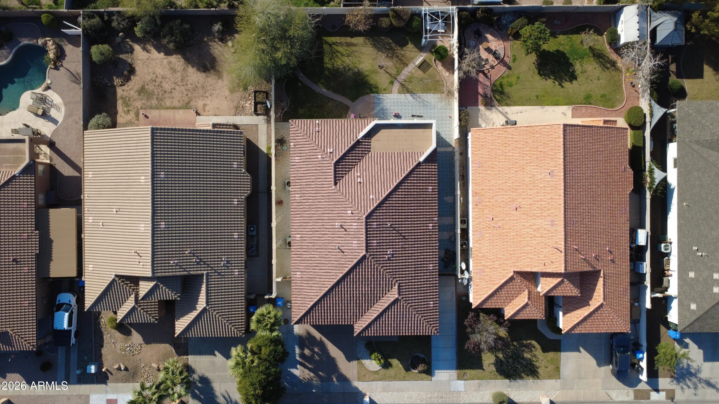 8912 North 15th Lane Phoenix, AZ 85021 - Photo 5 of 36 an aerial view of residential houses with outdoor space