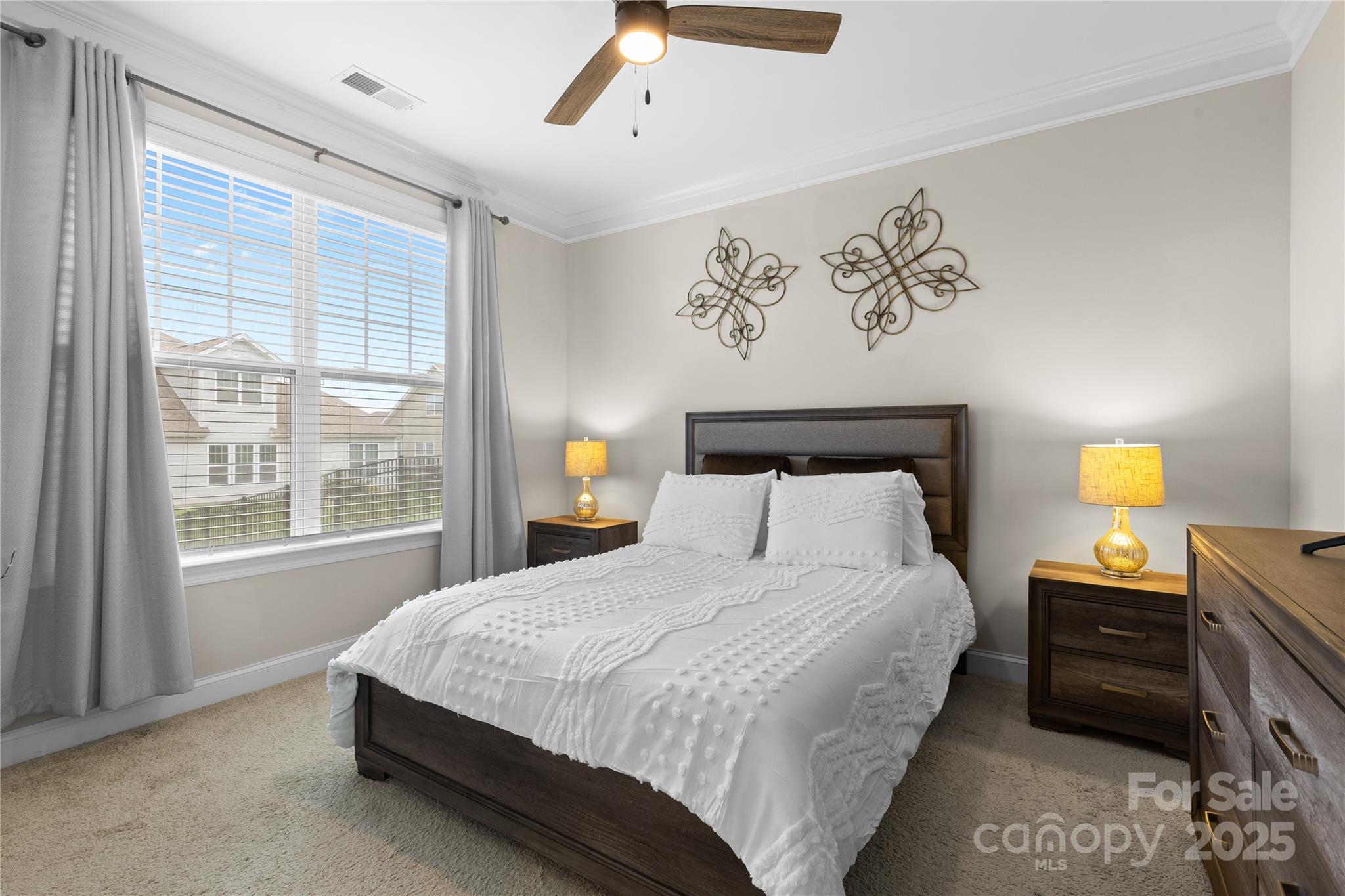 7035 Bareland Road Fort Mill, SC 29707 - Photo 20 of 47 a bedroom with a bed and a window