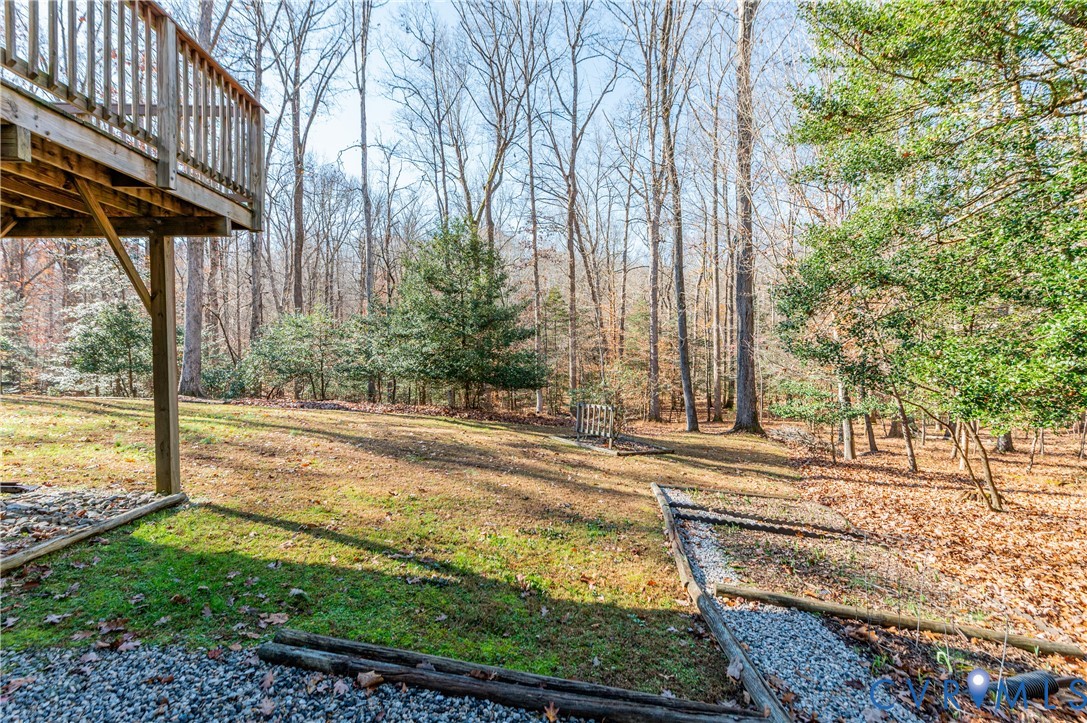 14722 Swift Water Road Chesterfield, VA 23838 - Photo 39 of 50 a view of a yard with an outdoor space
