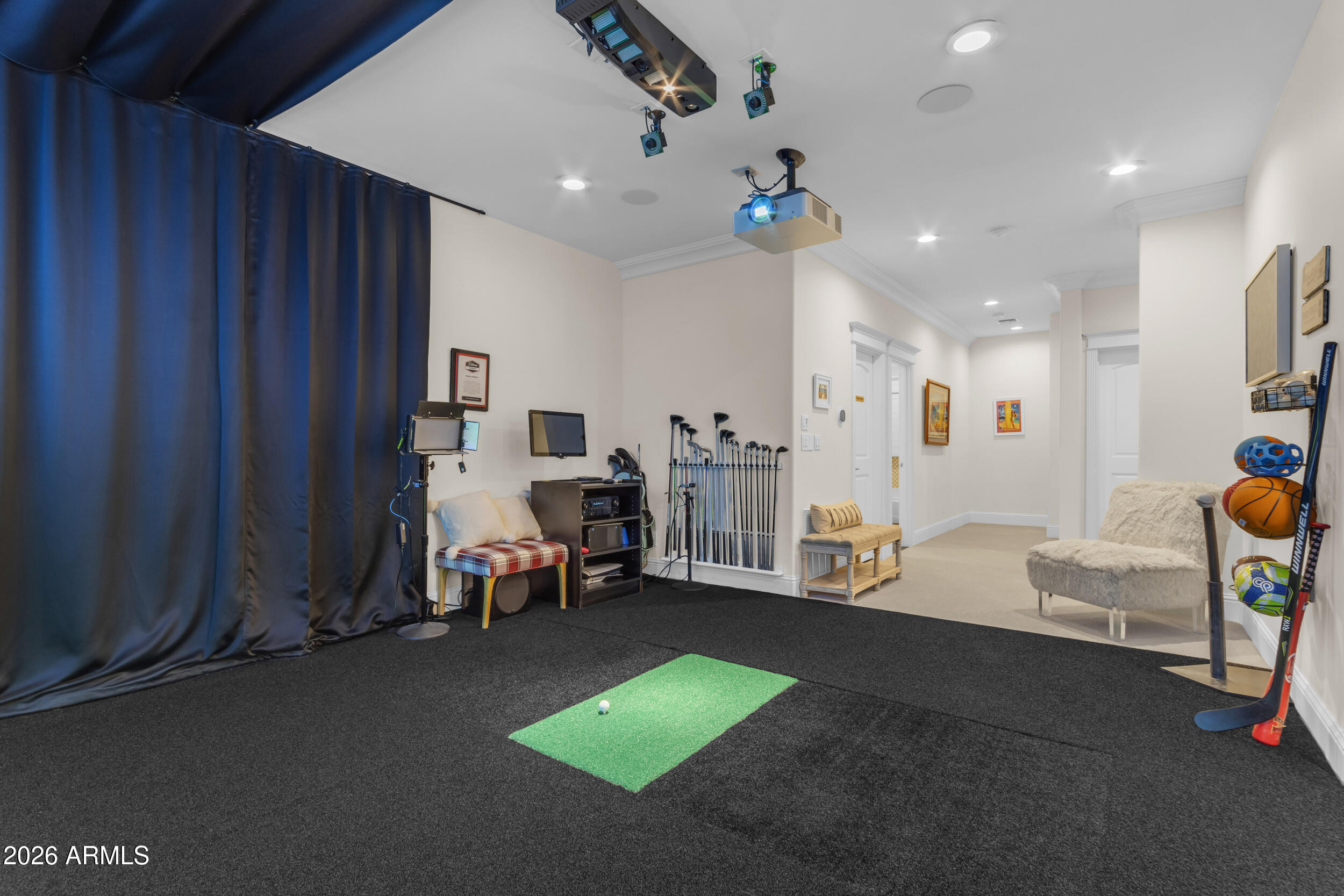 4611 East Desperado Road Gilbert, AZ 85297 - Photo 64 of 77 Golf and Sports Simulator