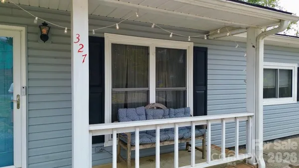 a view of front door