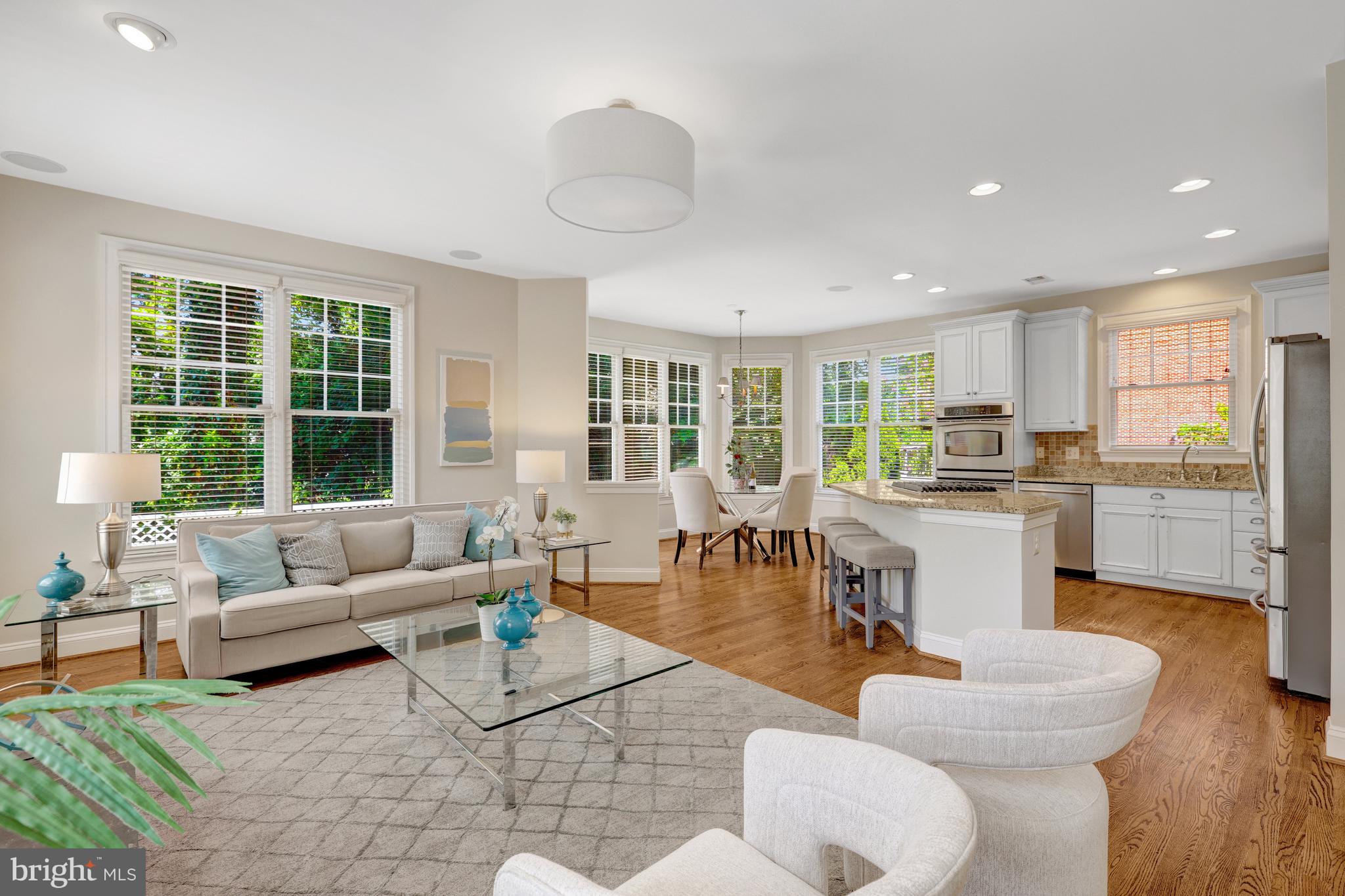 1519 Pathfinder Lane McLean, VA 22101 - Photo 18 of 54 a living room with furniture and a large window