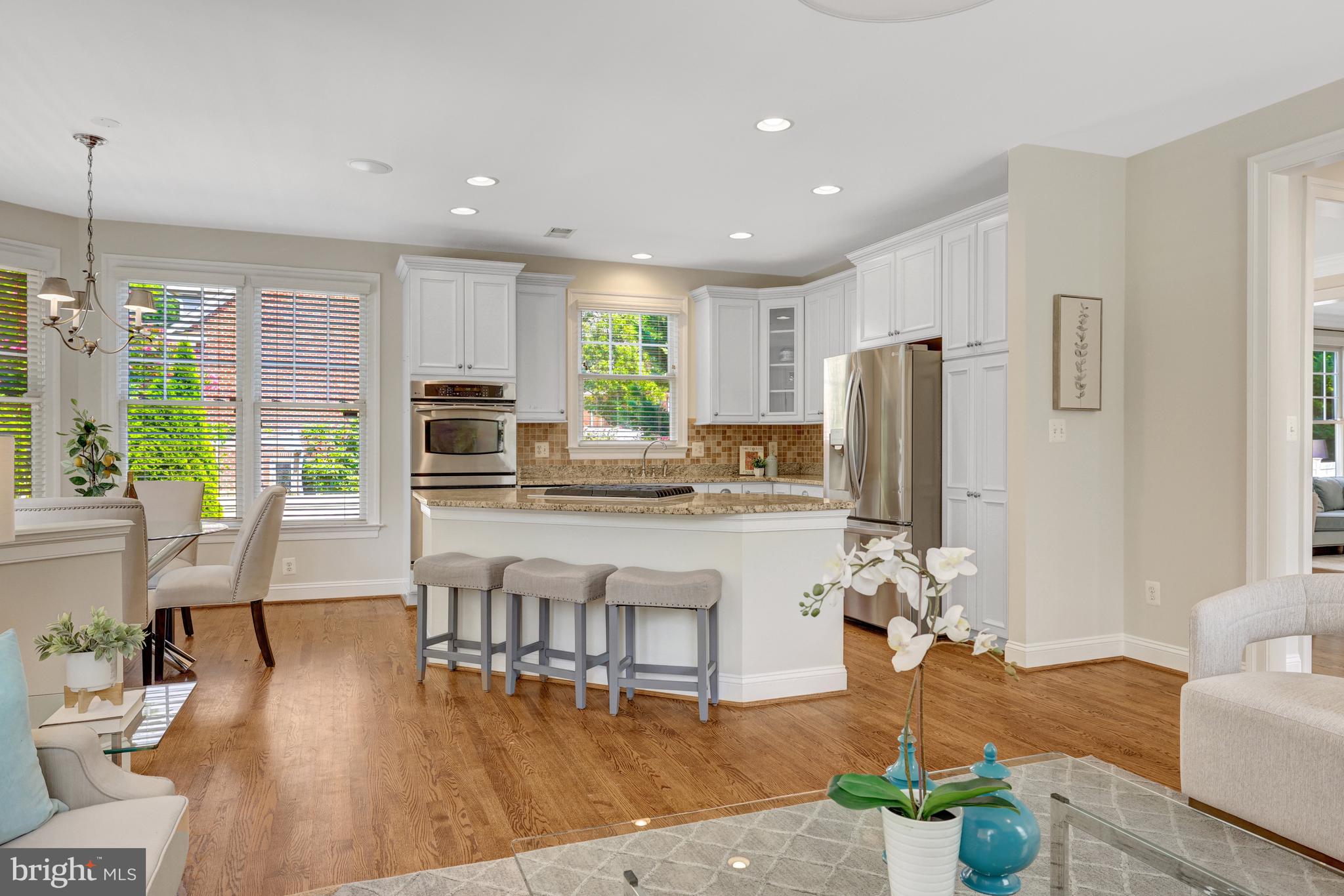 1519 Pathfinder Lane McLean, VA 22101 - Photo 19 of 54 a living room with fireplace furniture and a large window