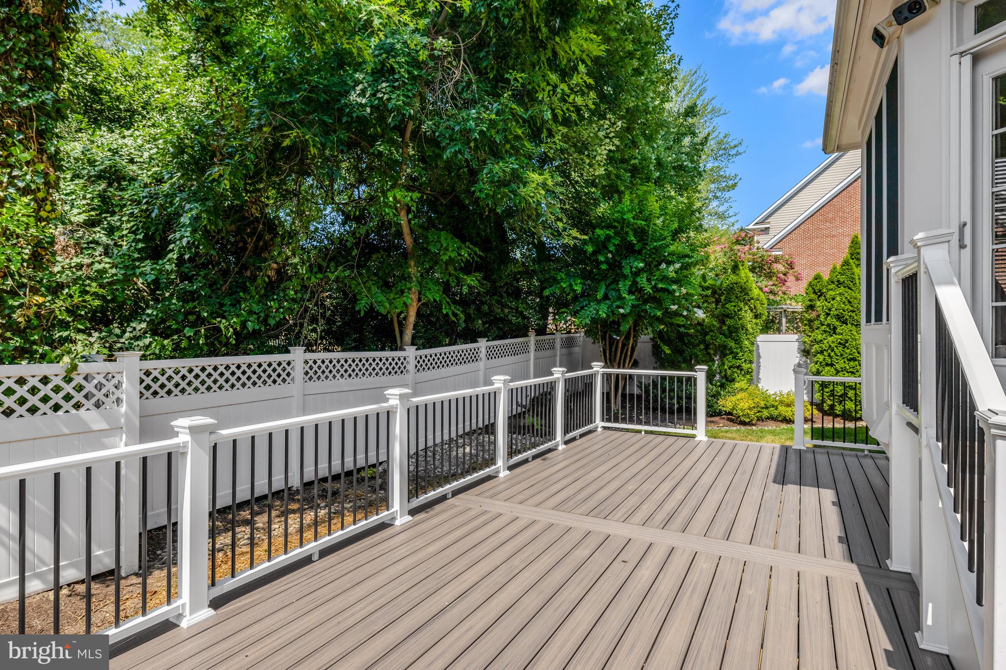 1519 Pathfinder Lane McLean, VA 22101 - Photo 24 of 54 a view of balcony with deck and wooden floor