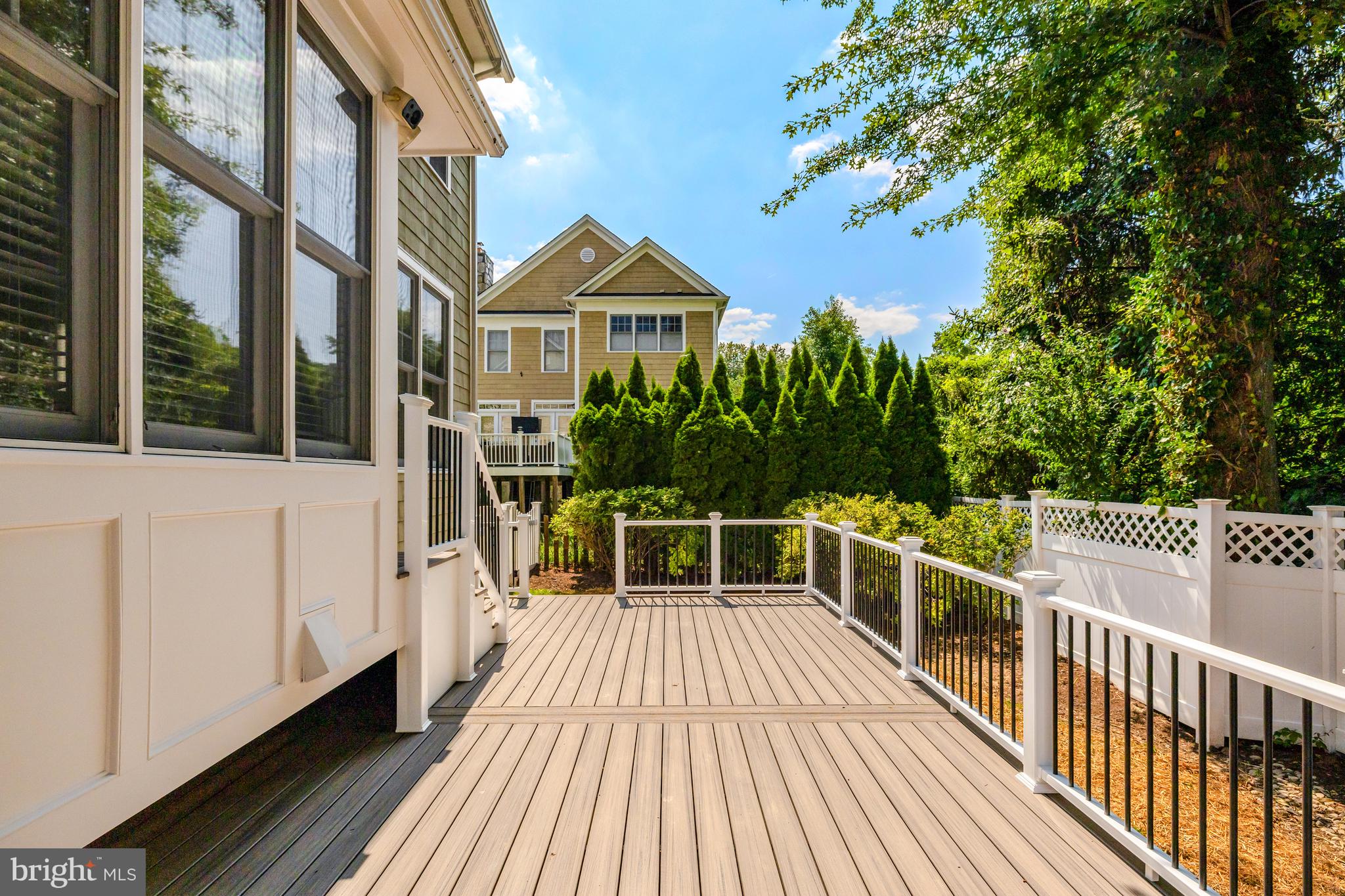 1519 Pathfinder Lane McLean, VA 22101 - Photo 25 of 54 a view of a house with wooden deck