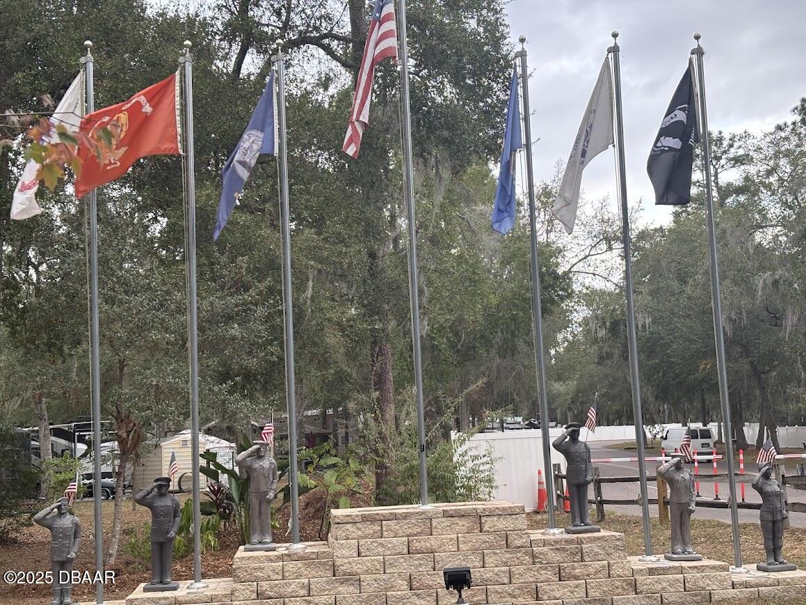25161 Northeast 140th Loop Salt Springs, FL 32134 - Photo 13 of 45 a view of outdoor space and fountain