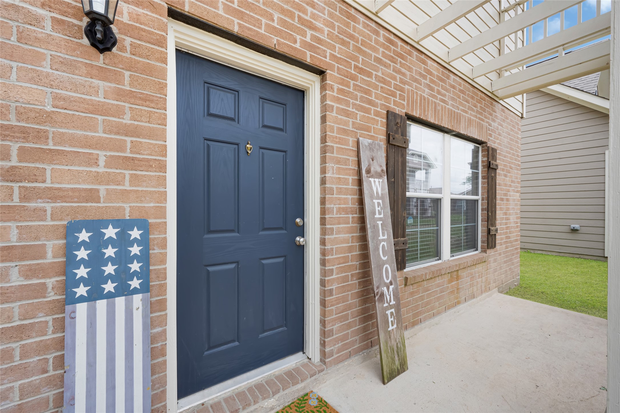 21831 Mossy Field Lane Spring, TX 77388 - Photo 3 of 26 a view of front door of house with yard