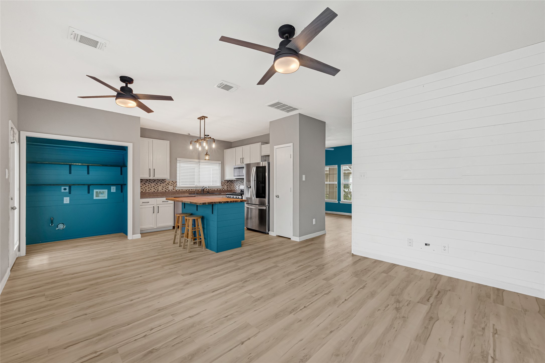 21831 Mossy Field Lane Spring, TX 77388 - Photo 10 of 26 a view of a kitchen with a sink and a kitchen view