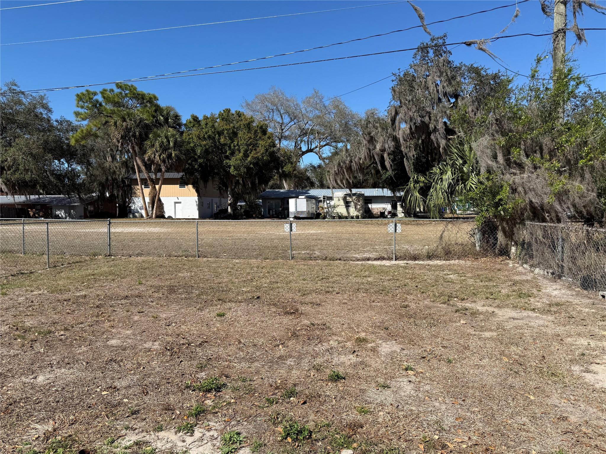 817 Southeast 9th Street Okeechobee, FL 34974 - Photo 12 of 13 a view of a yard with a tree
