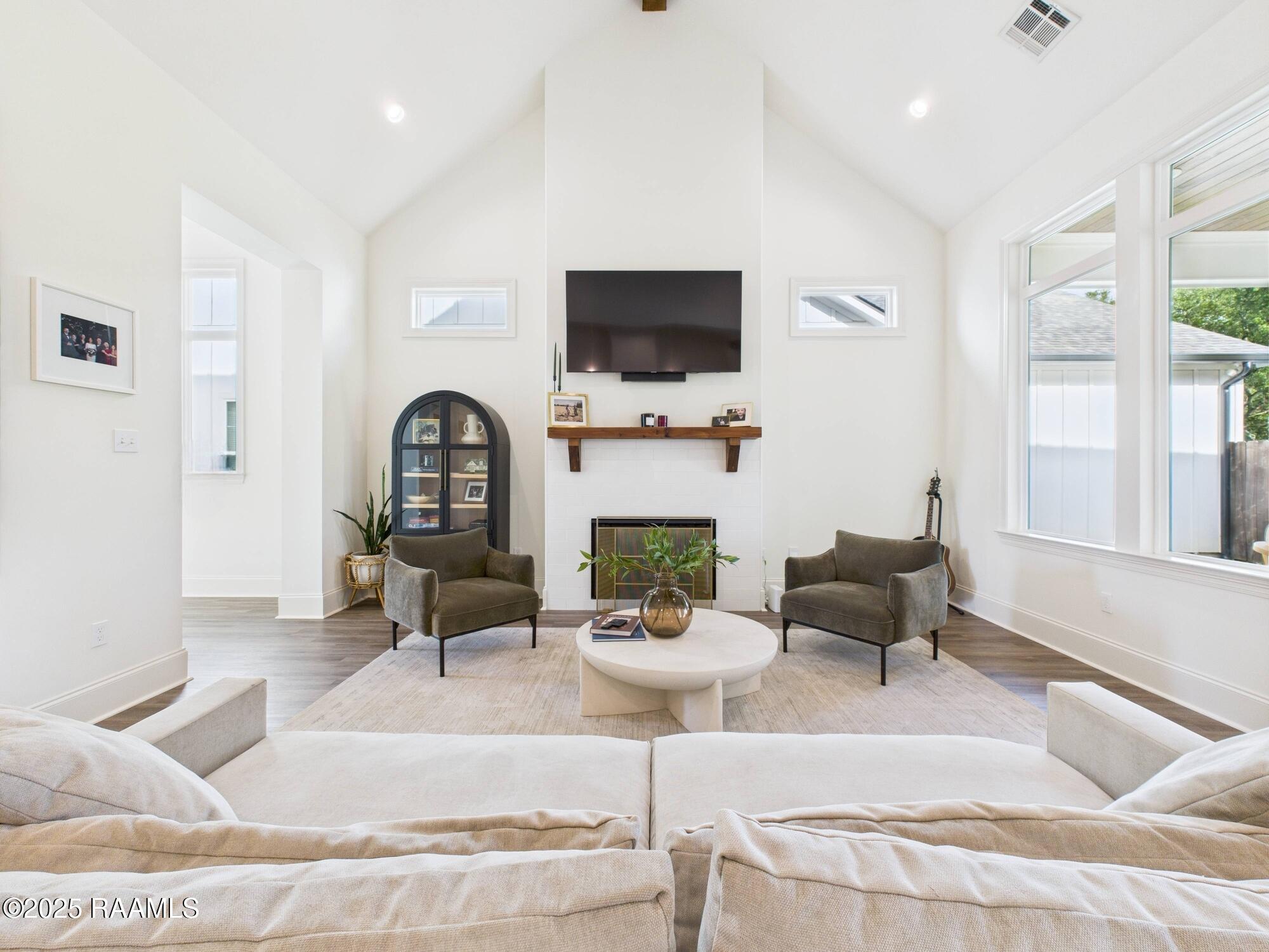 207 Timber Mill Street Lafayette, LA 70508 - Photo 4 of 41 Timber Mill living room fireplace