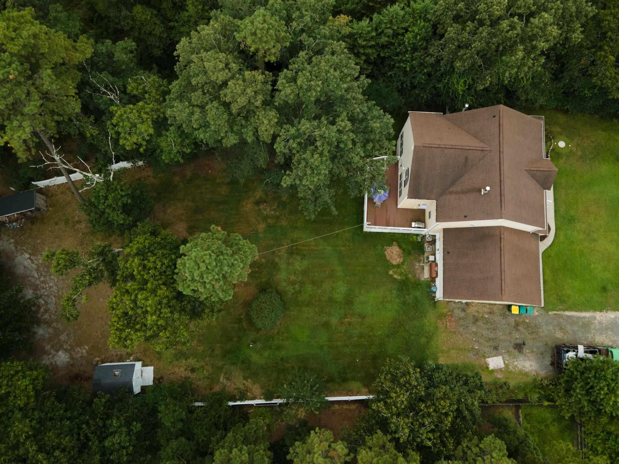 336 Old New York Road Port Republic, NJ 08241 - Photo 38 of 42 an aerial view of a house with a yard