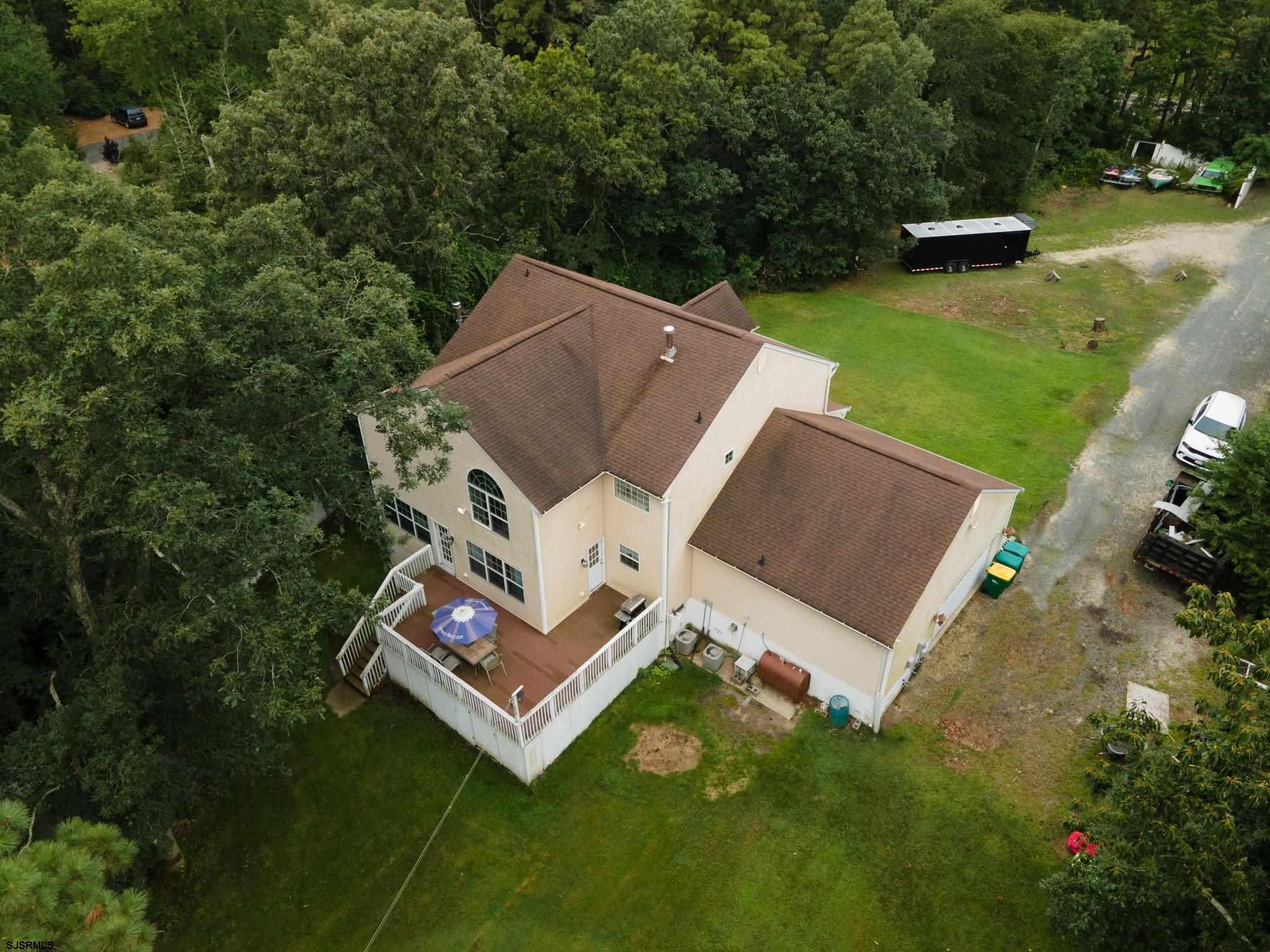336 Old New York Road Port Republic, NJ 08241 - Photo 39 of 42 an aerial view of a house with a yard