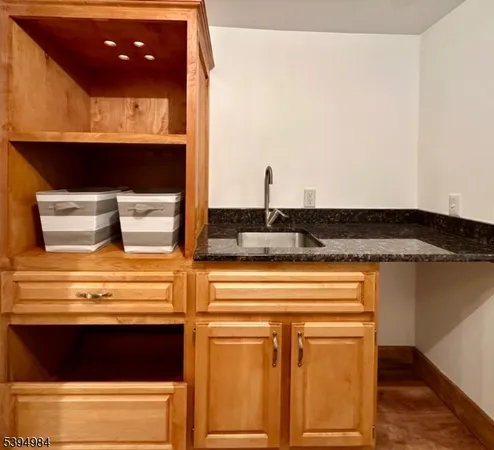 a close view of appliances and cabinets