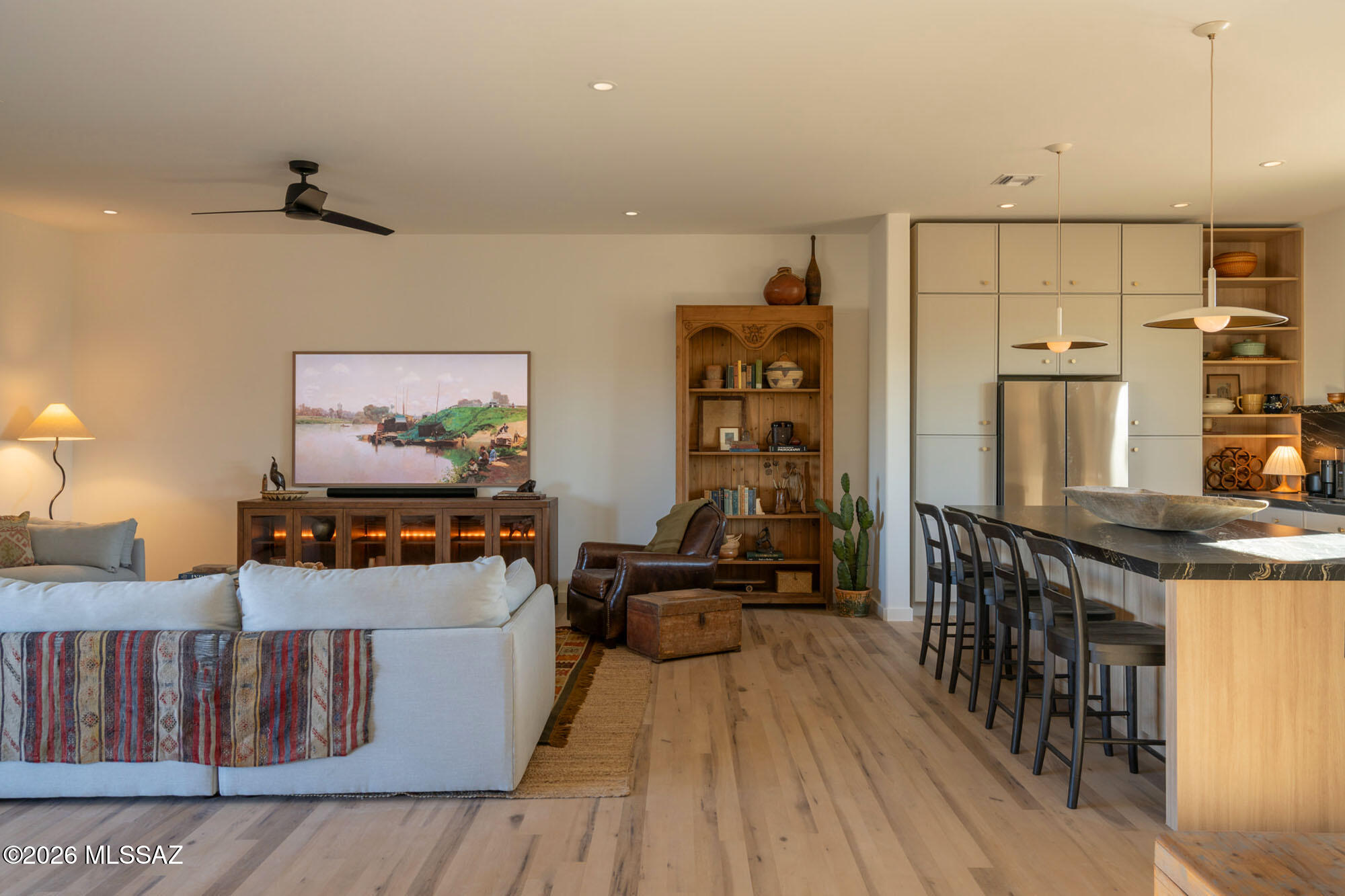 12175 West Dancing Raven Road Tucson, AZ 85743 - Photo 12 of 52 kitchen + living
