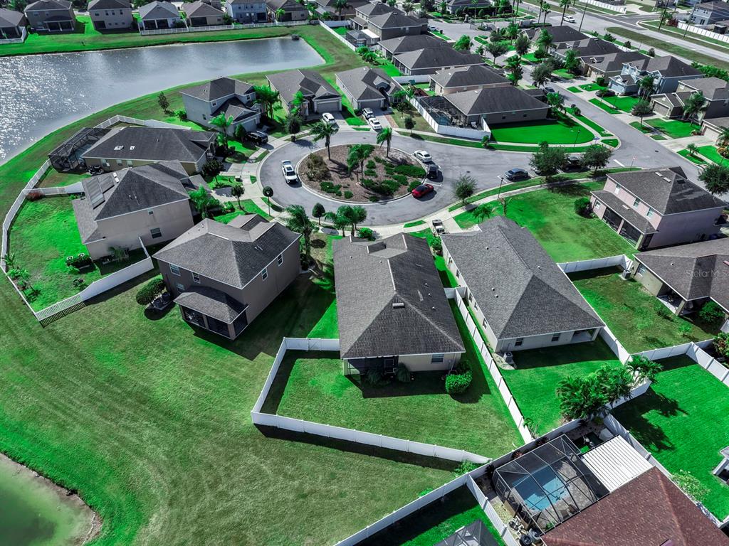 2408 Nighthawk Landing Court Ruskin, FL 33570 - Photo 49 of 50 an aerial view of a house