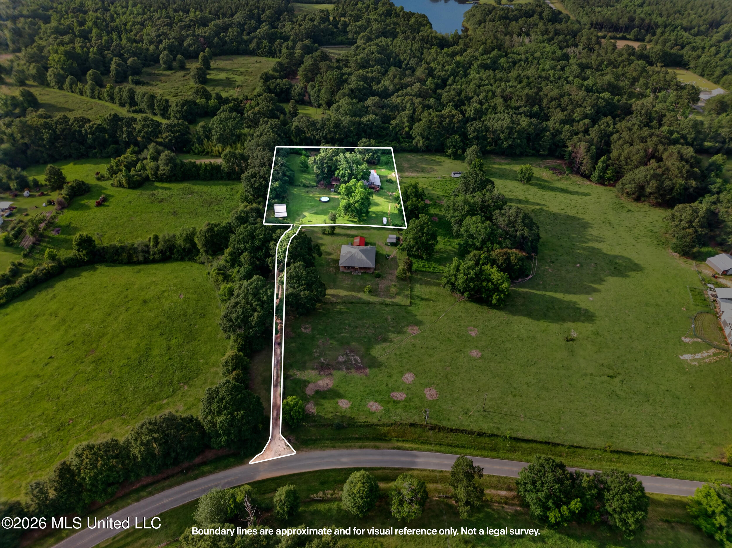 467 A Thomas School Road Lumberton, MS 39455 - Photo 15 of 51 15_15_aerial_road-edit