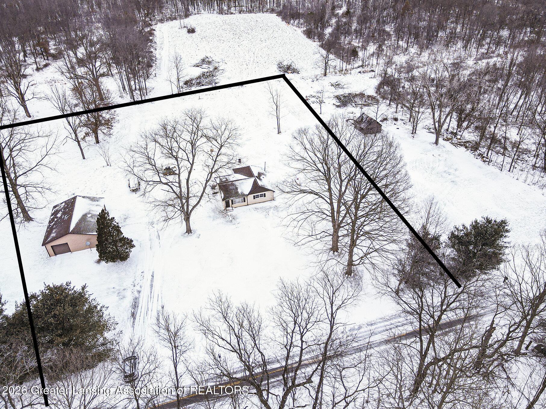 1325 Decamp Road Leslie, MI 49251 - Photo 1 of 1 Aerial