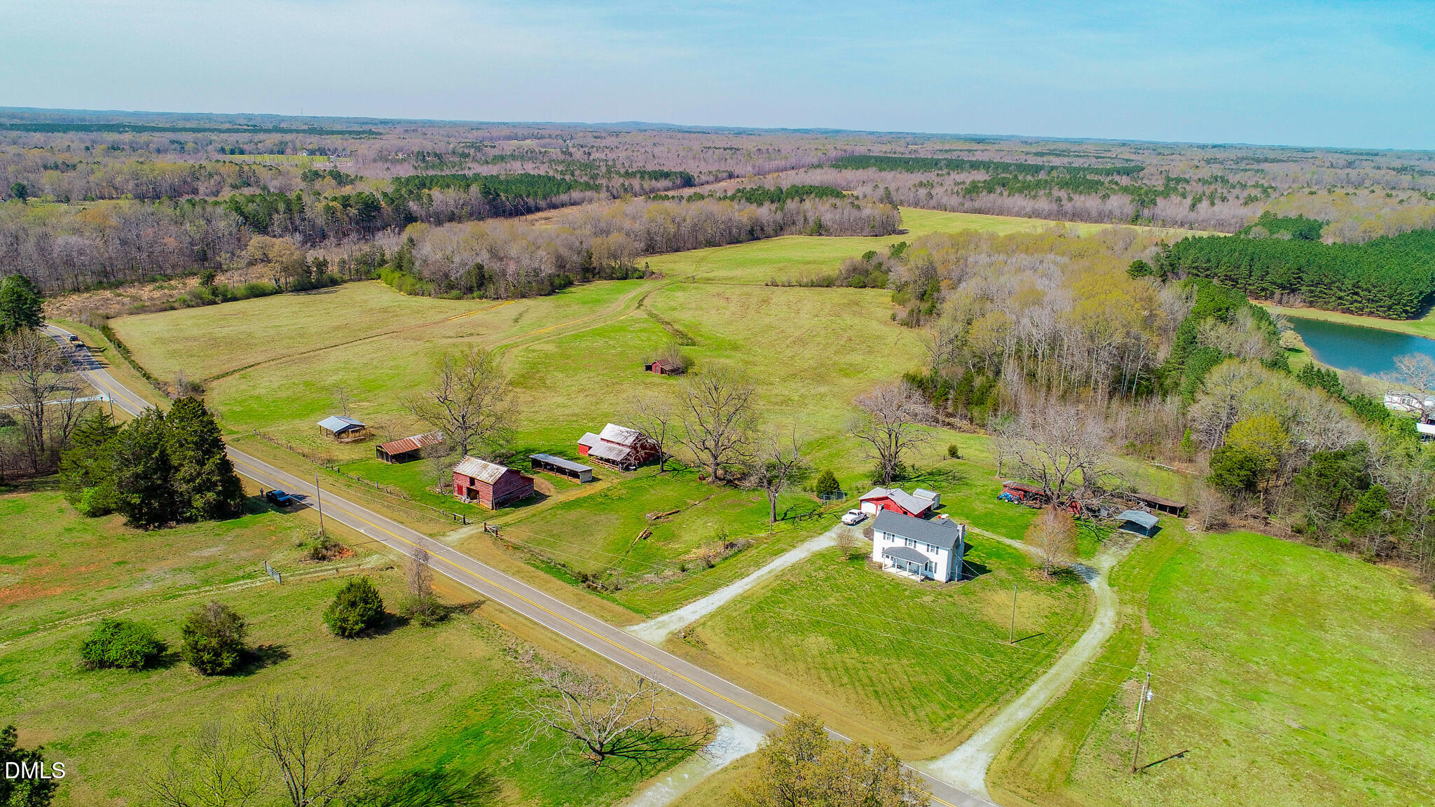 1001 Charlie Reade Road Timberlake, NC 27583 - Photo 2 of 64 an aerial view of a residential houses with outdoor space