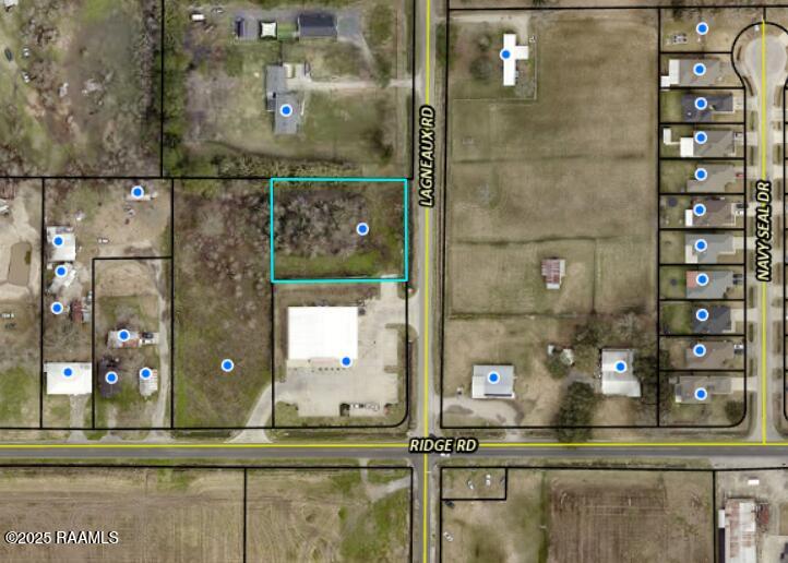 514 Lagneaux Road Duson, LA 70529 - Photo 2 of 5 Ariel Shot