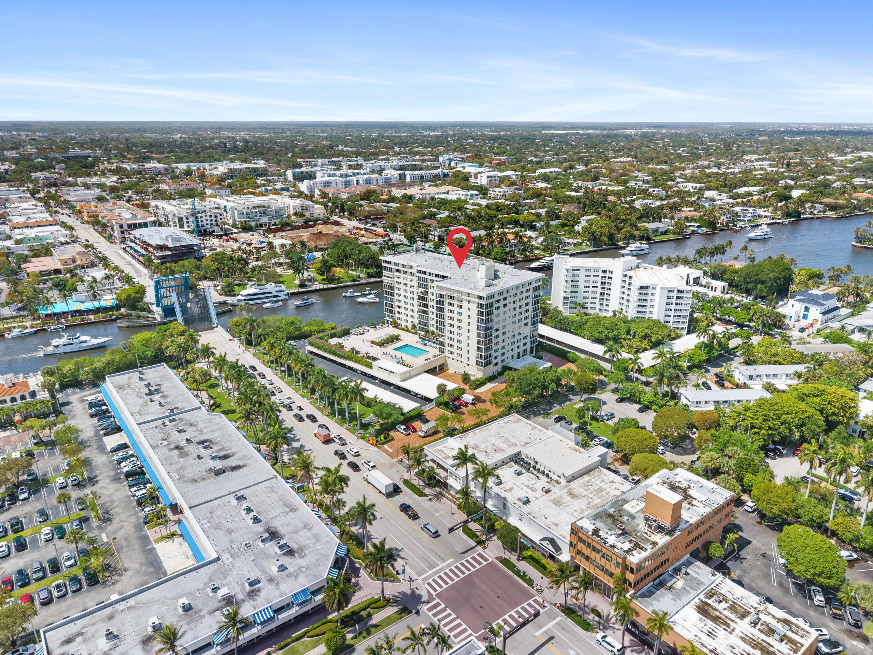 50 E Road, Unit 12A Delray Beach, FL 33483 - Photo 45 of 47 an aerial view of city and lake view