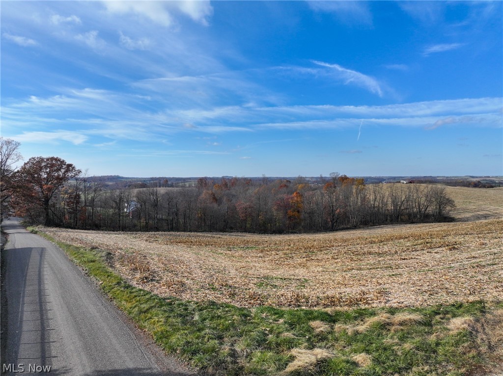 View of road with a rural view