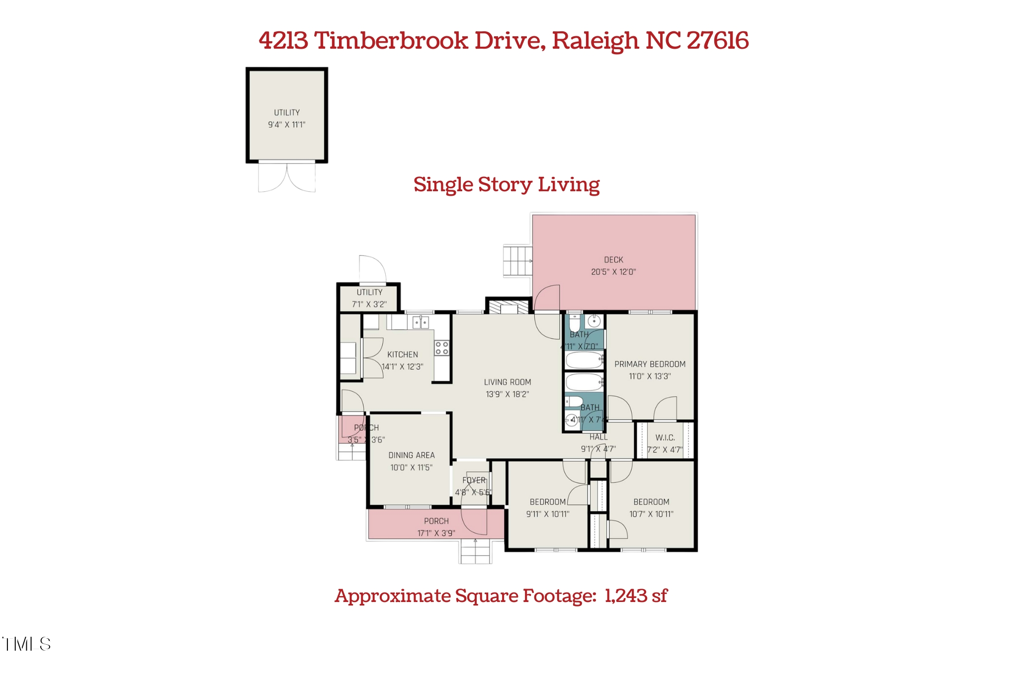 4213 Timberbrook Drive Raleigh, NC 27616 - Photo 36 of 37 Gallery Image 36