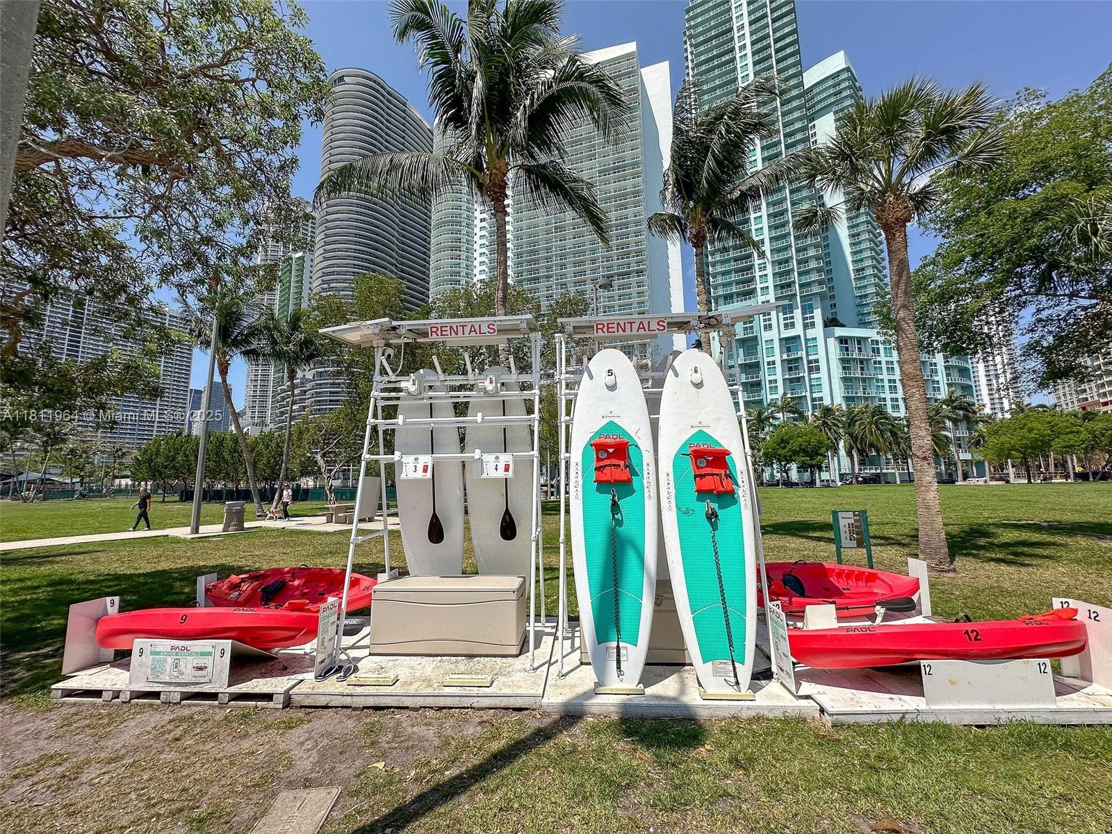 2001 Biscayne Boulevard, Unit 3205 Miami, FL 33137 - Photo 29 of 33 a view of outdoor space with garden