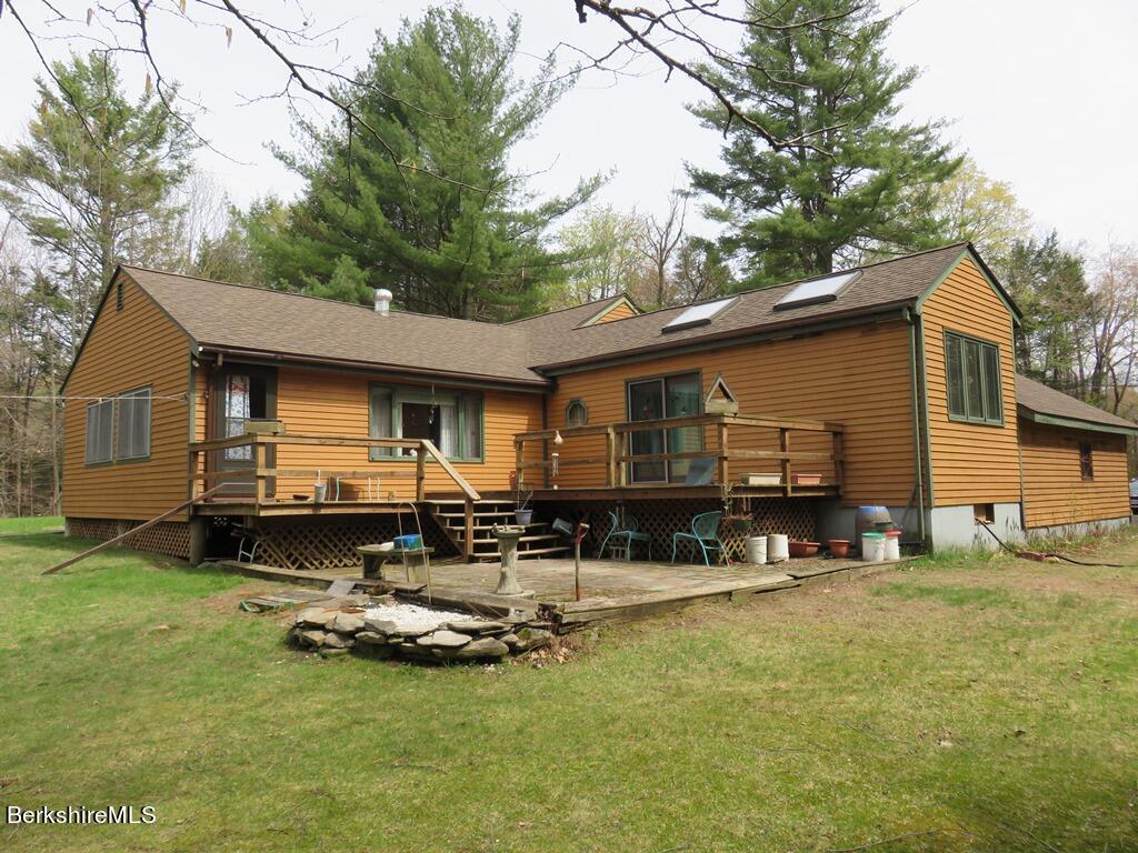 219 Bancroft Road Becket, MA 01223 - Photo 3 of 13 Rear View