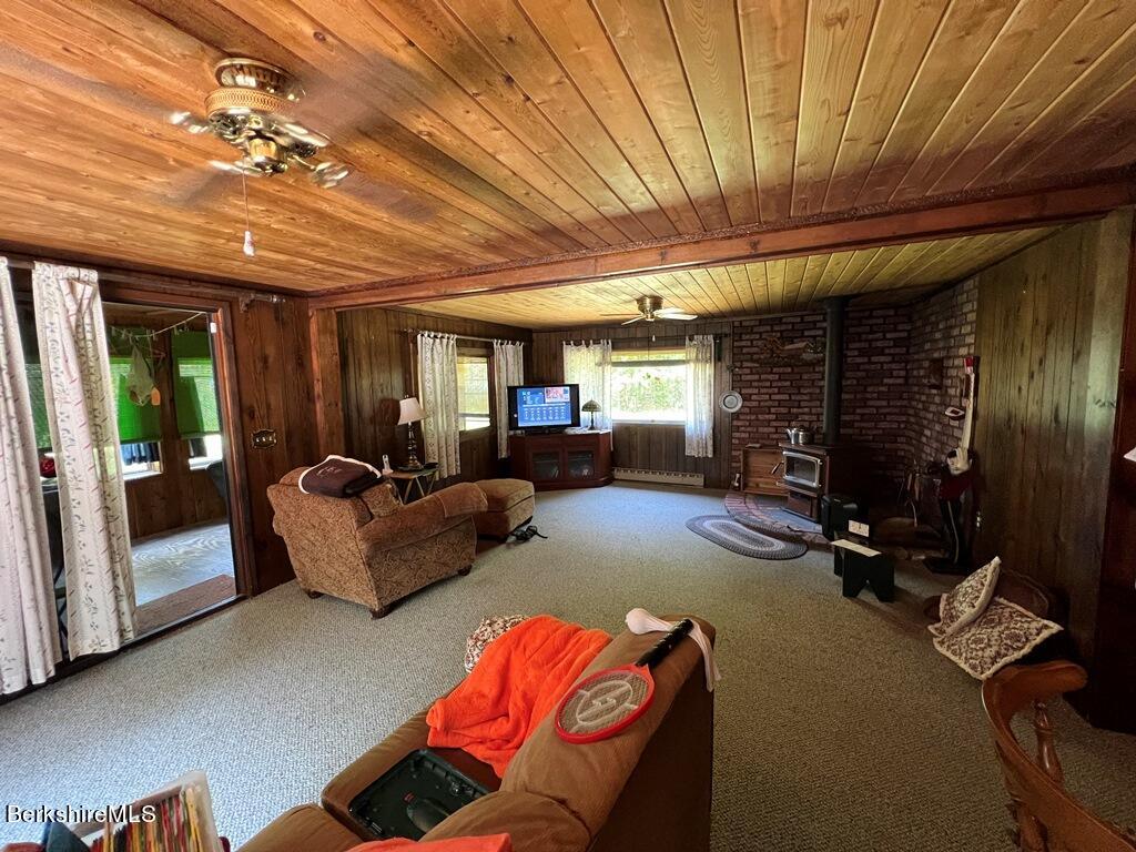 219 Bancroft Road Becket, MA 01223 - Photo 4 of 13 Living Room