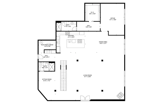 $3,450,000 | 14 North Peoria Street, Unit 6H7H, Chicago, IL 60607