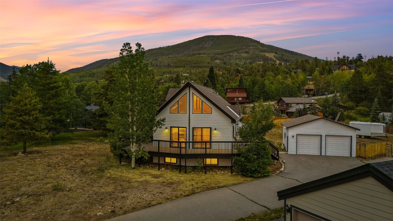114 Big Elk Road Dillon, CO 80435 - Photo 1 of 50 a house view with a garden space