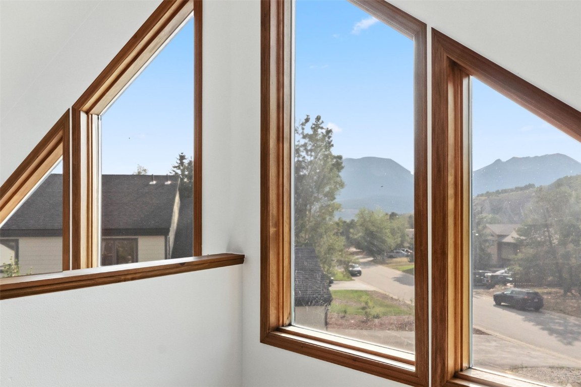 114 Big Elk Road Dillon, CO 80435 - Photo 35 of 50 a view of a room with a large window and front door