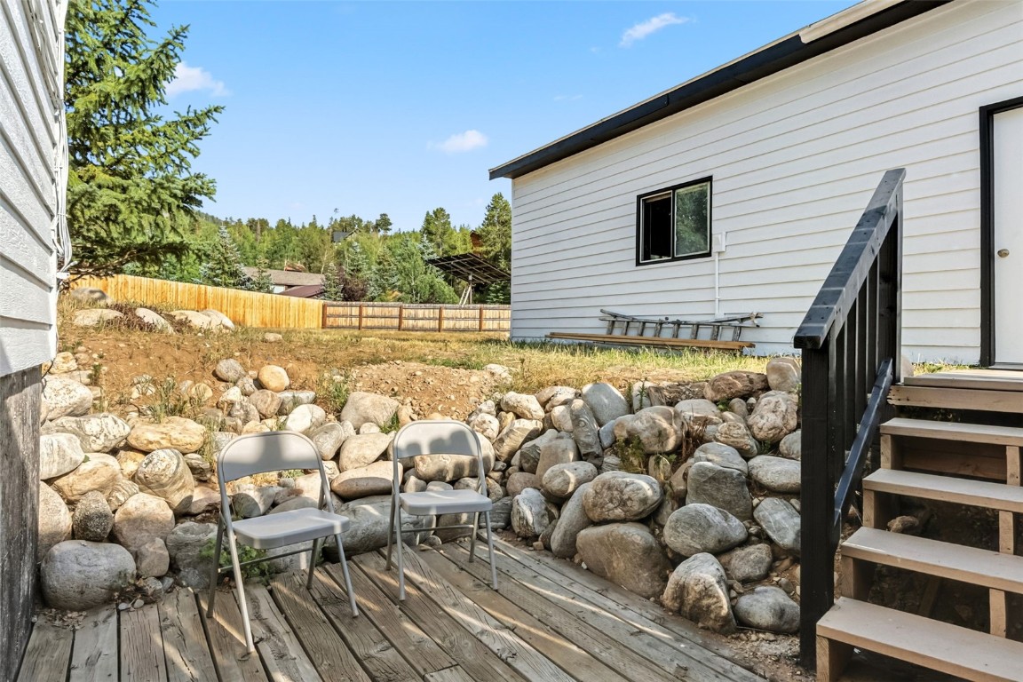114 Big Elk Road Dillon, CO 80435 - Photo 8 of 50 a view of an outdoor space with seating area