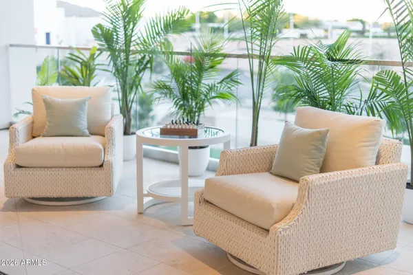 a view of a brick wall with a street view