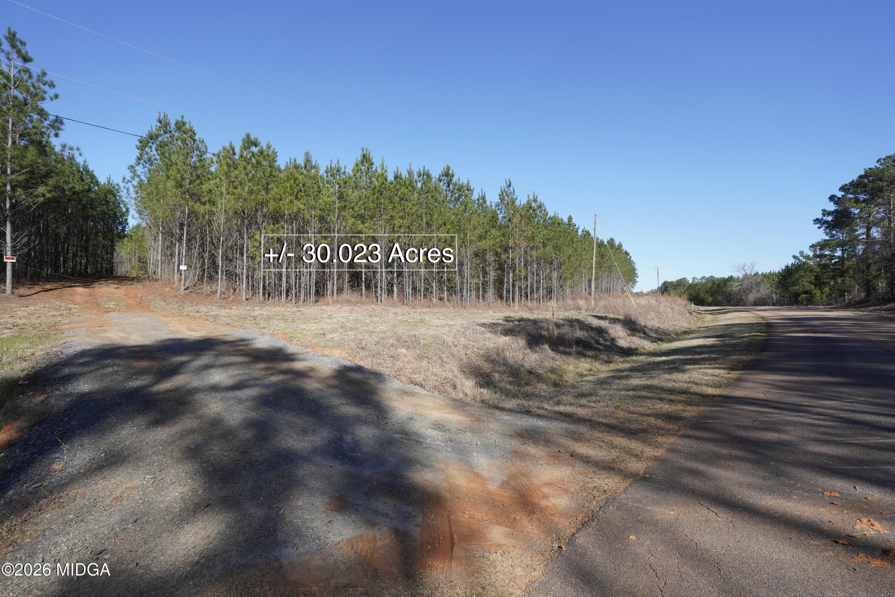 457 Bagley Road Forsyth, GA 31029 - Photo 7 of 7 a view of dirt field with trees in the background