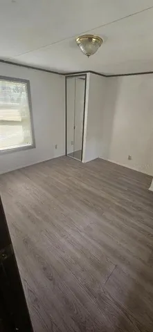 a view of a room with an empty space