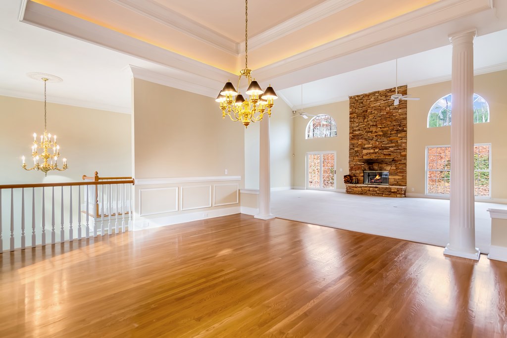 8010 Scudder Way Ball Ground, GA 30107 - Photo 10 of 57 a view of an entryway with wooden floor